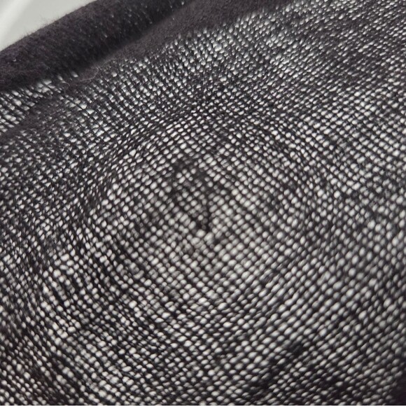 Floral Print Fringed Black Pashmina Wrap - Picture 12 of 13